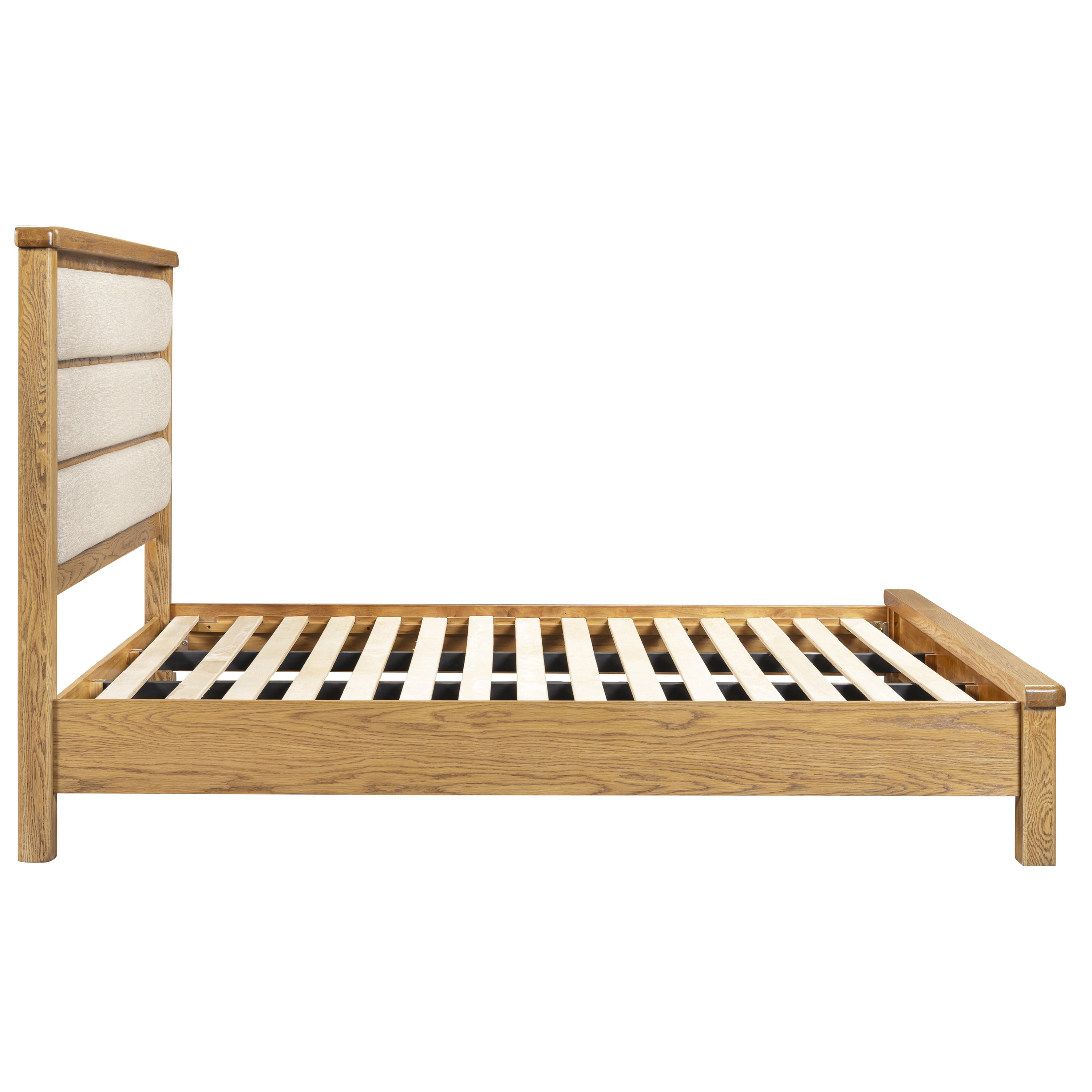 Dorchester Oak 4'6 Low End Bed