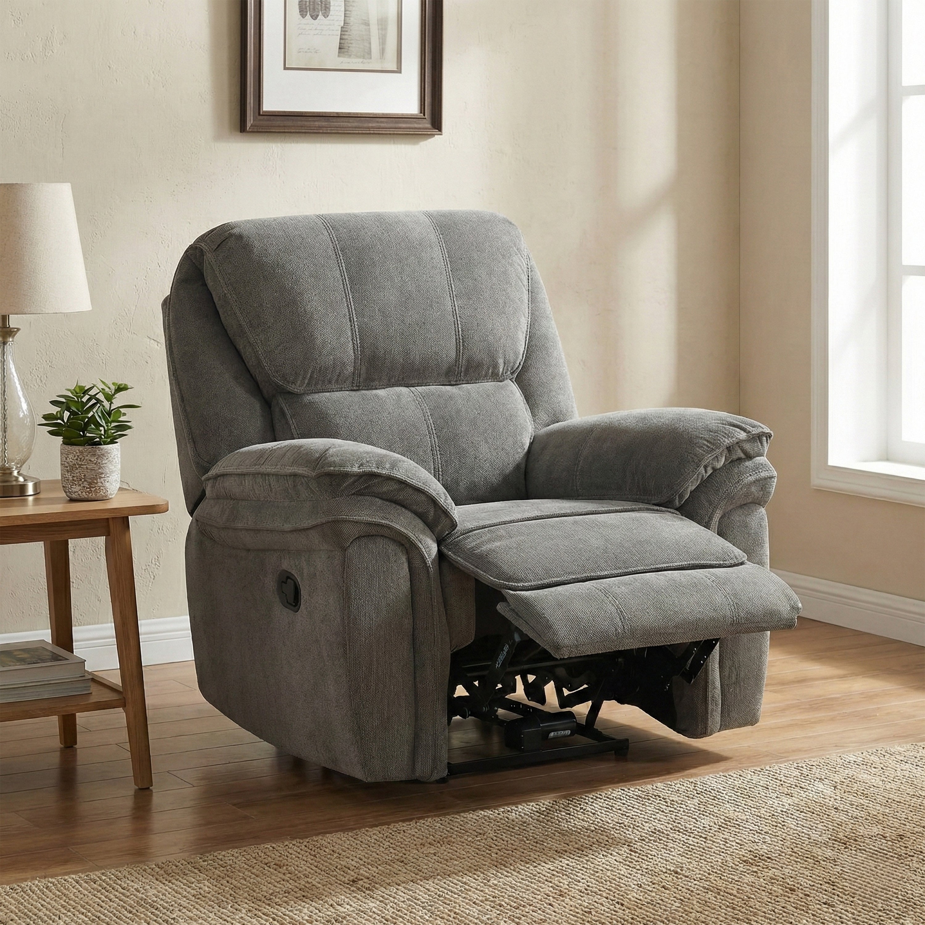 Westbury Chair Manual Recliner Stone