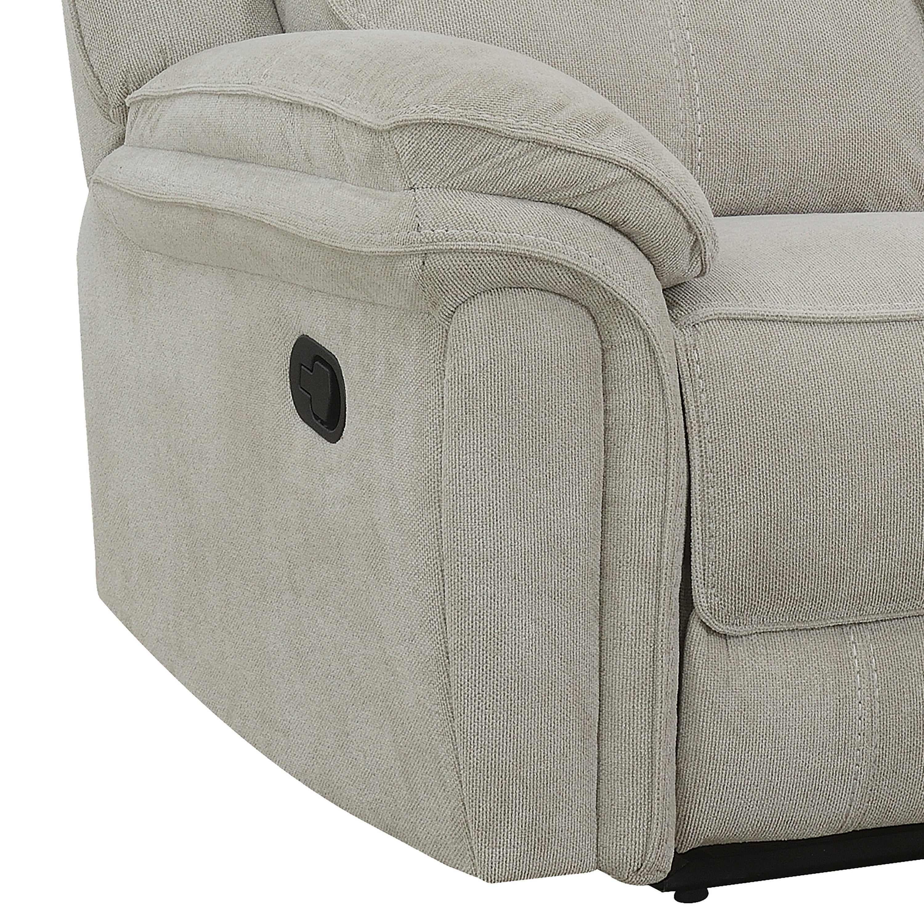 Westbury 2 Seater Manual Recliner Beige