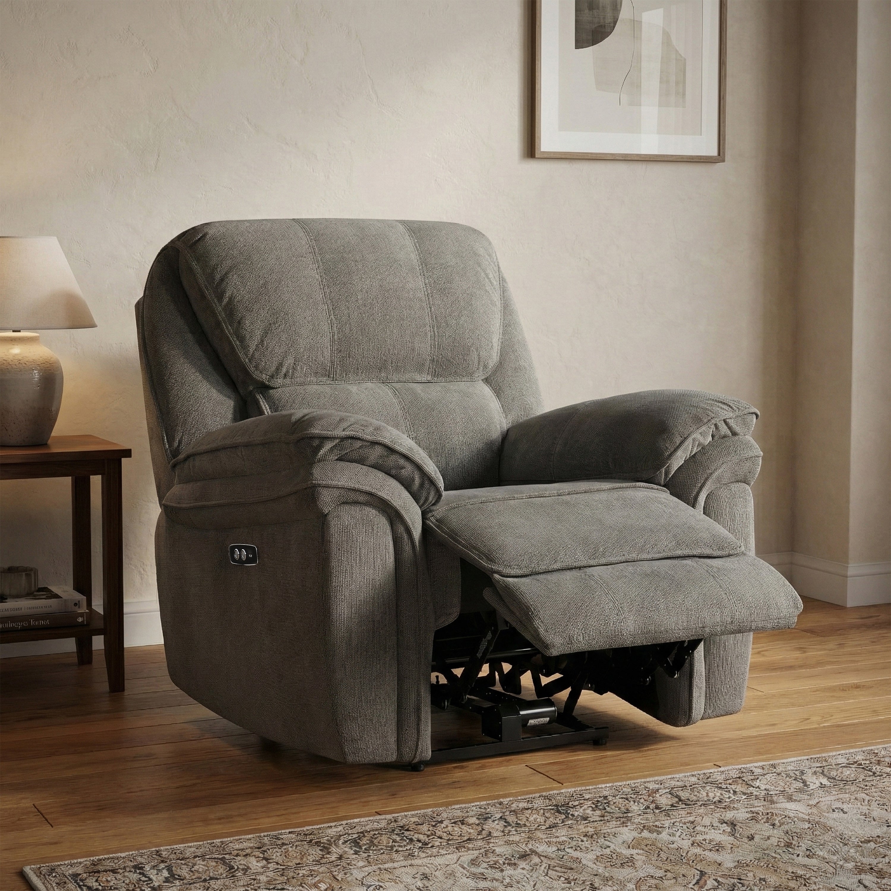 Westbury Chair Electric Recliner Stone