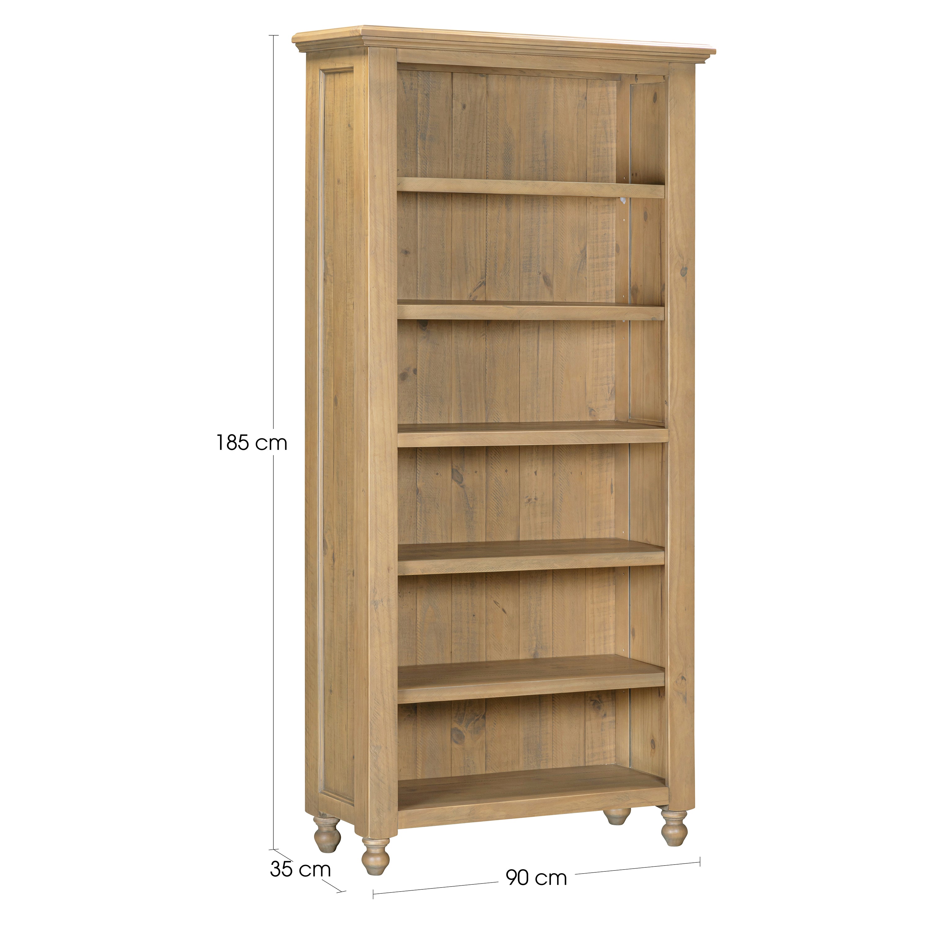Chateau Rustic Large Bookcase