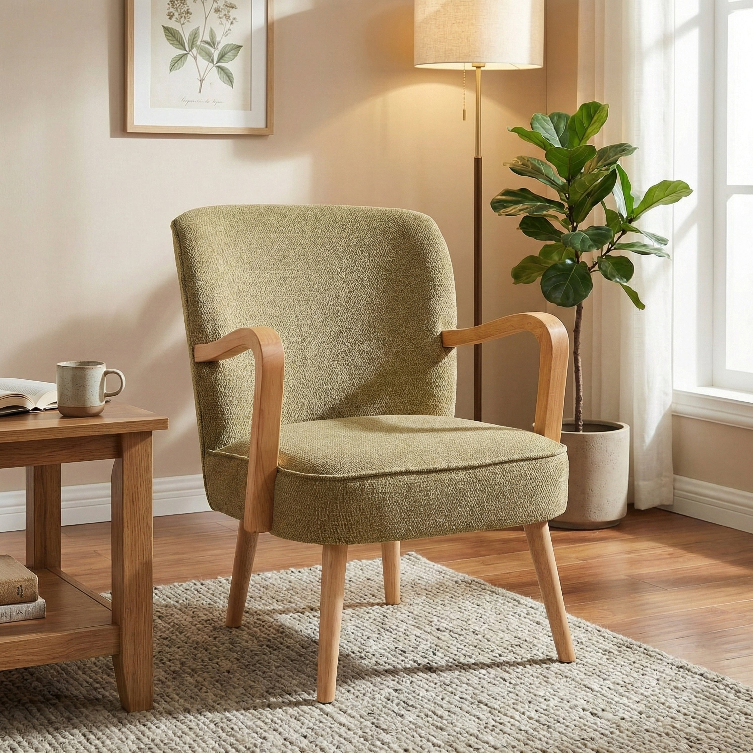 Eliza Chair Forest Green