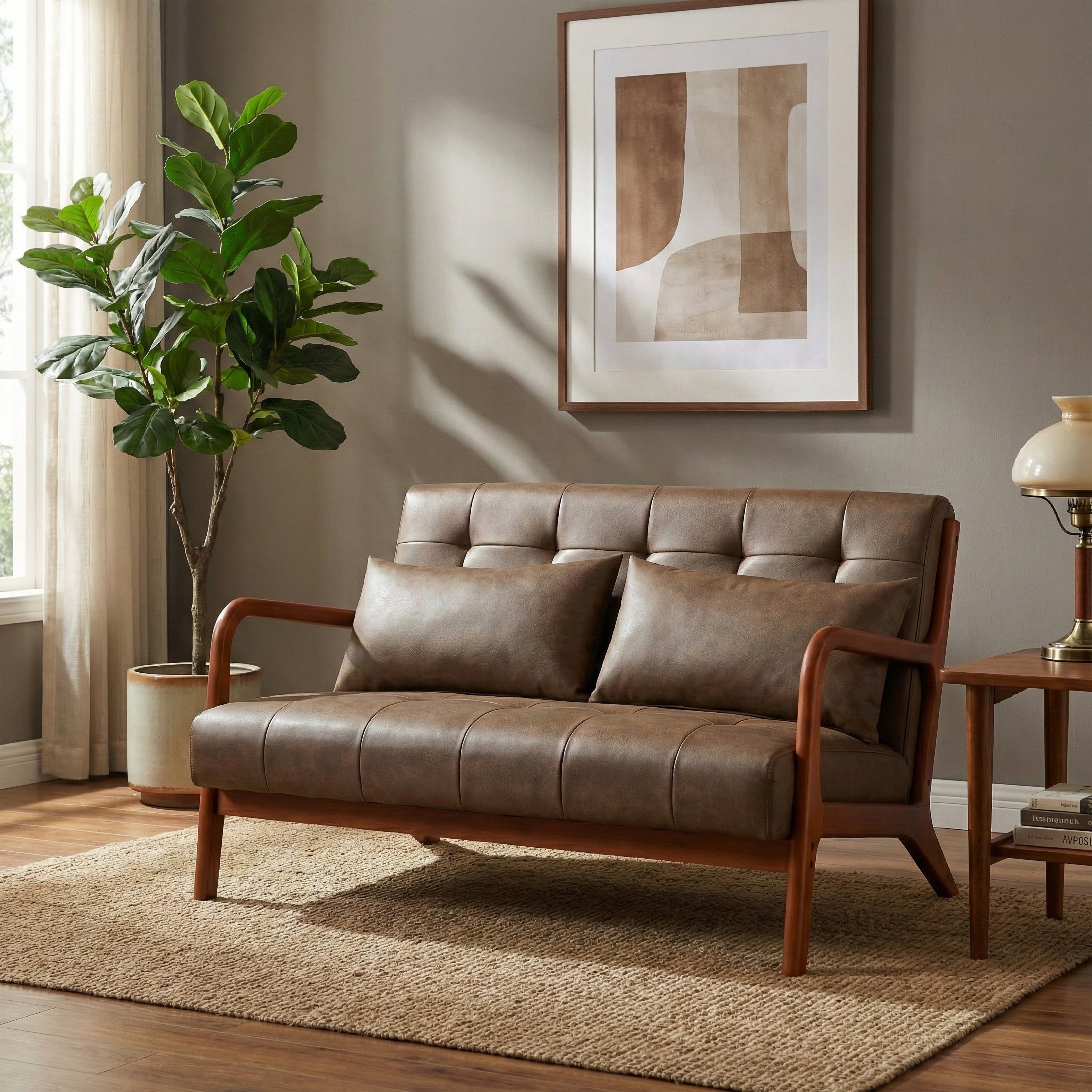 Juniper 2 Seater Brown
