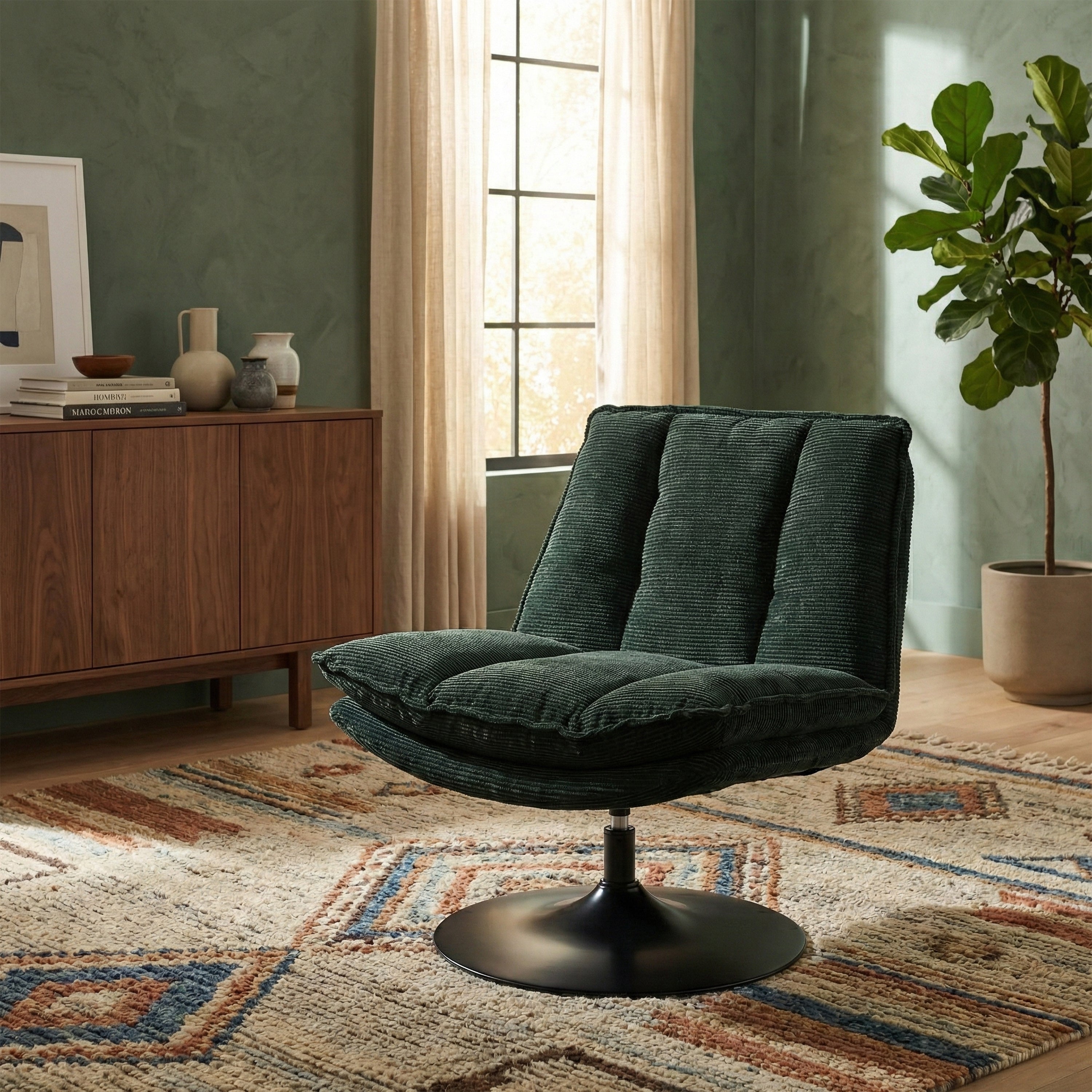 Bella Chair Dark Green