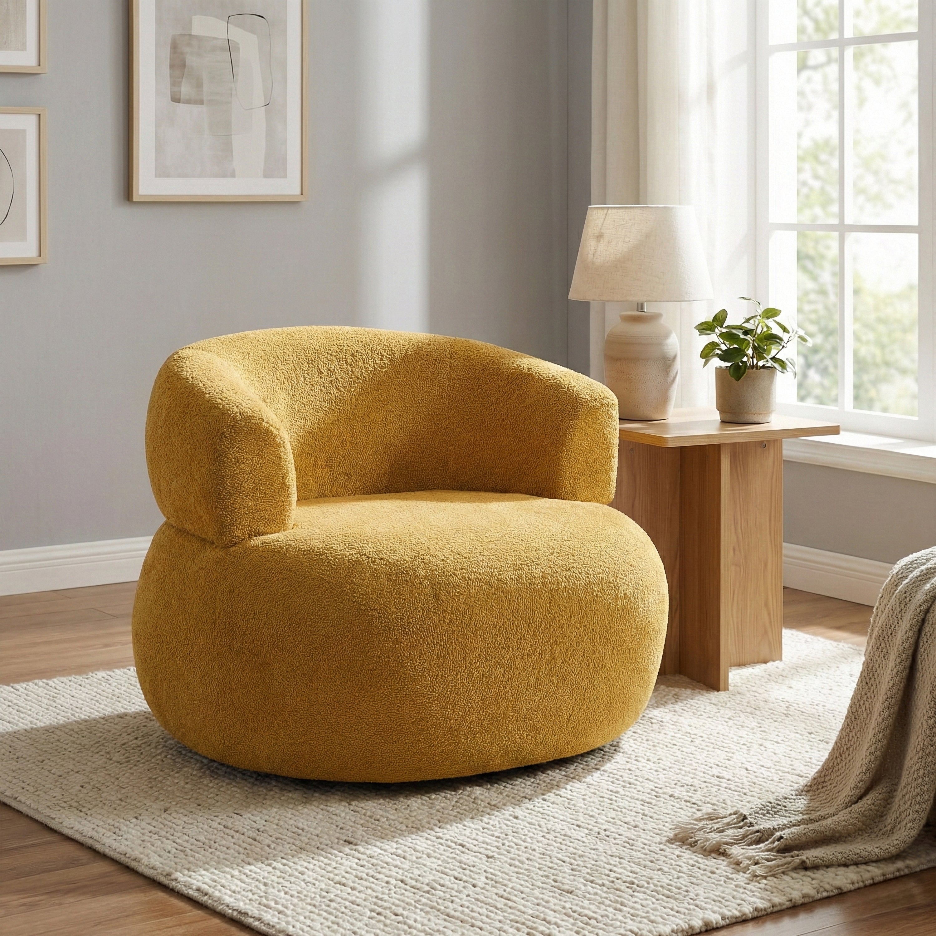 Daisy Chair Mustard