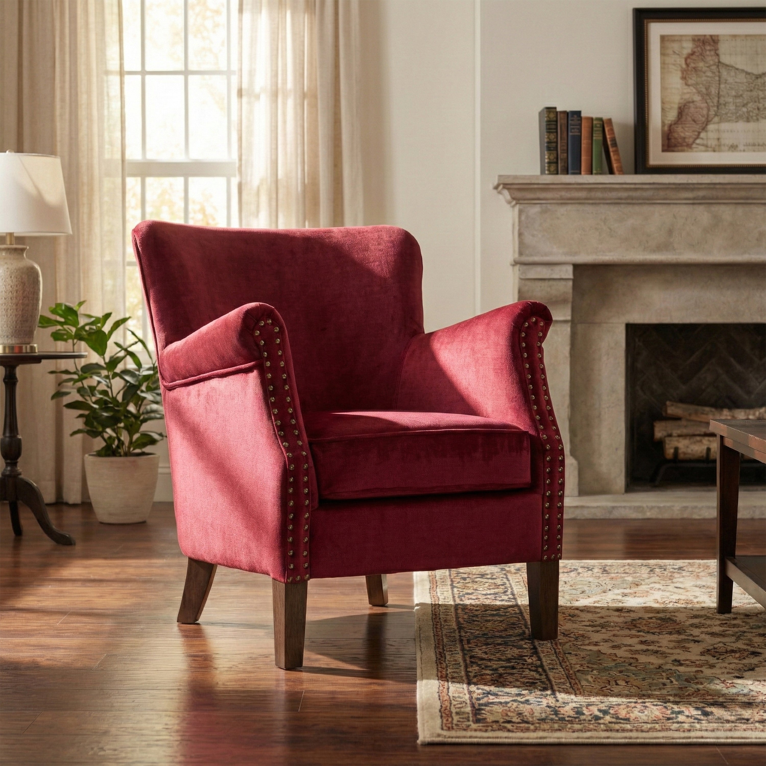 Harlow Armchair Vogue Bordeaux