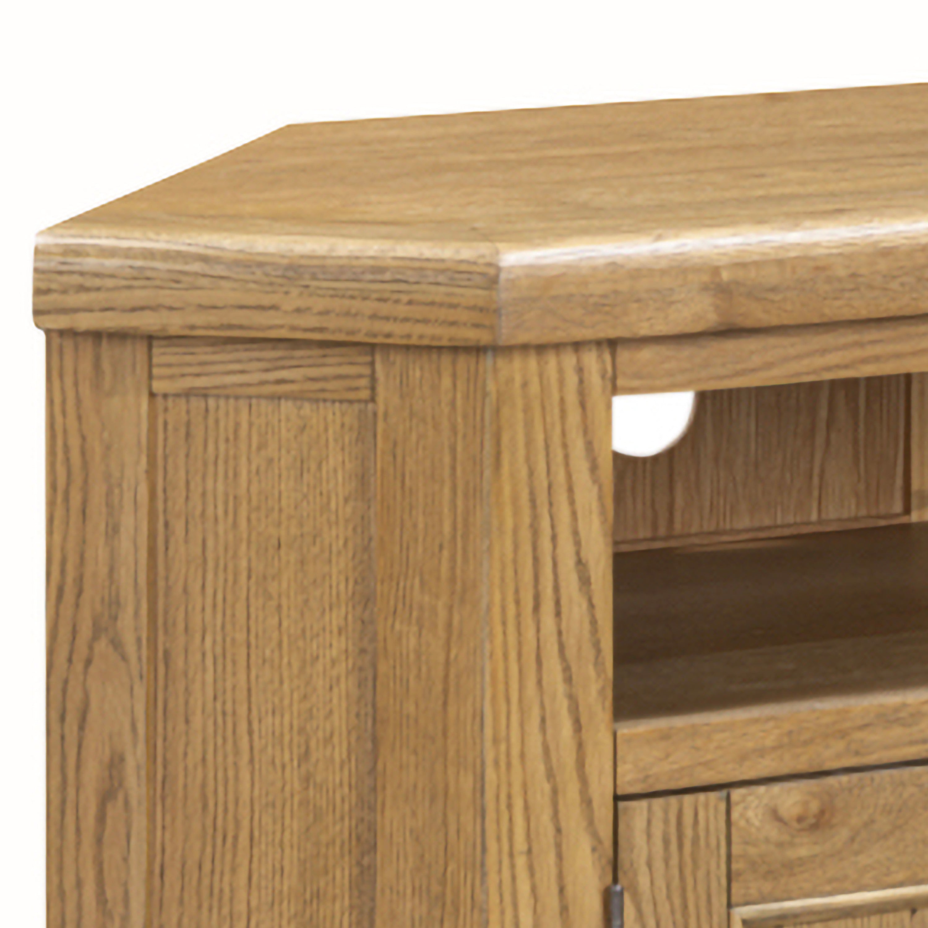 Dorchester Oak Corner TV Unit