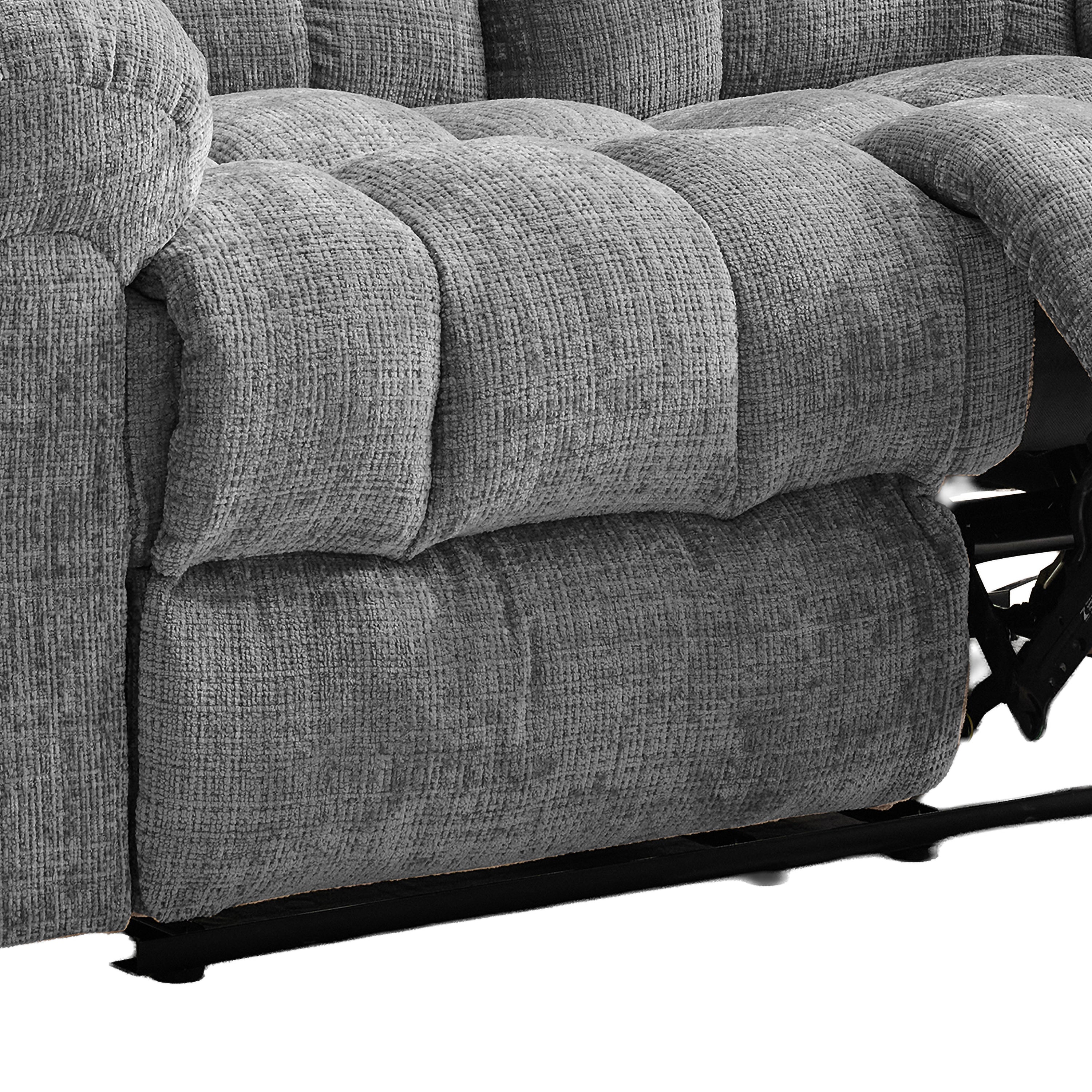 Cloud 2 Seater Recliner Graphite