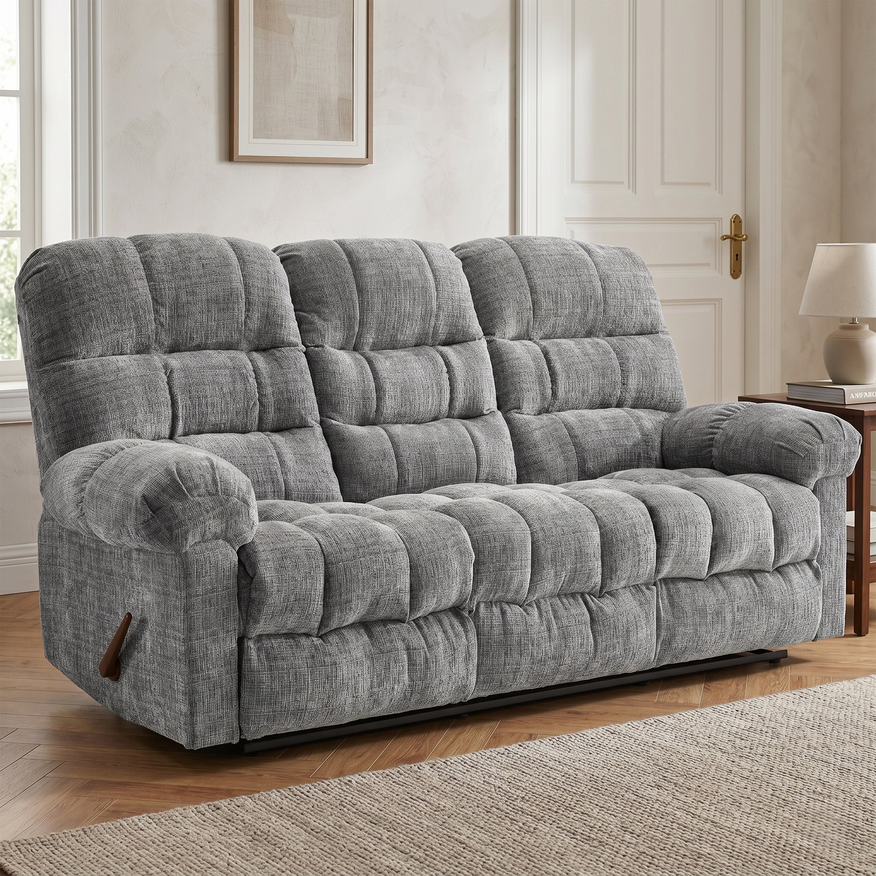 Cloud 3 Seater Recliner Graphite