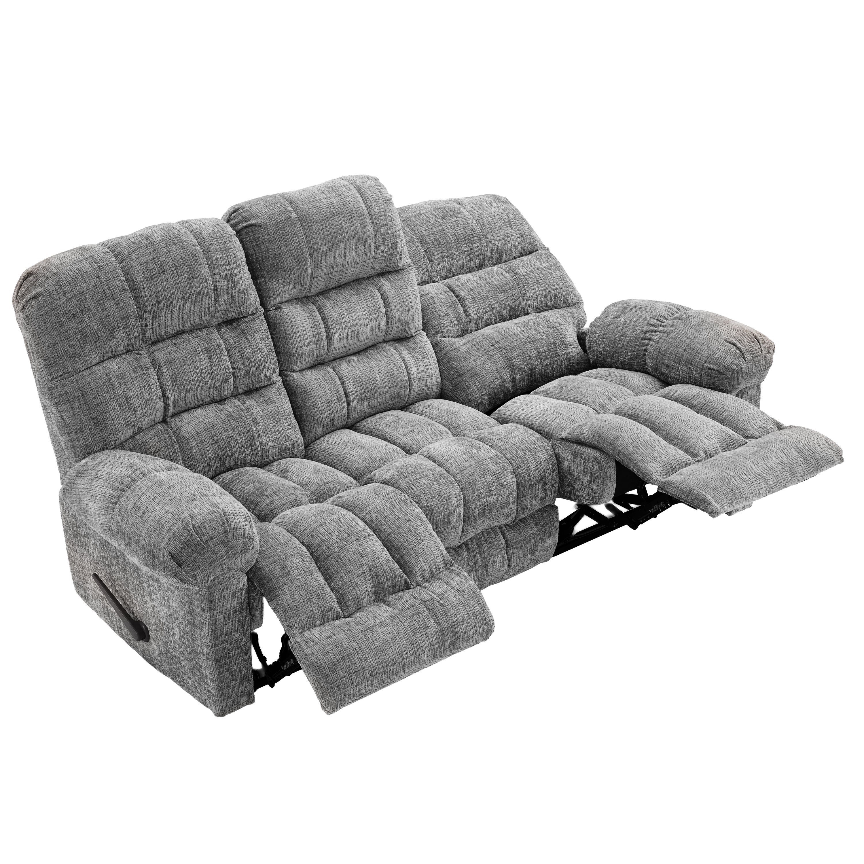 Cloud 3 Seater Recliner Graphite