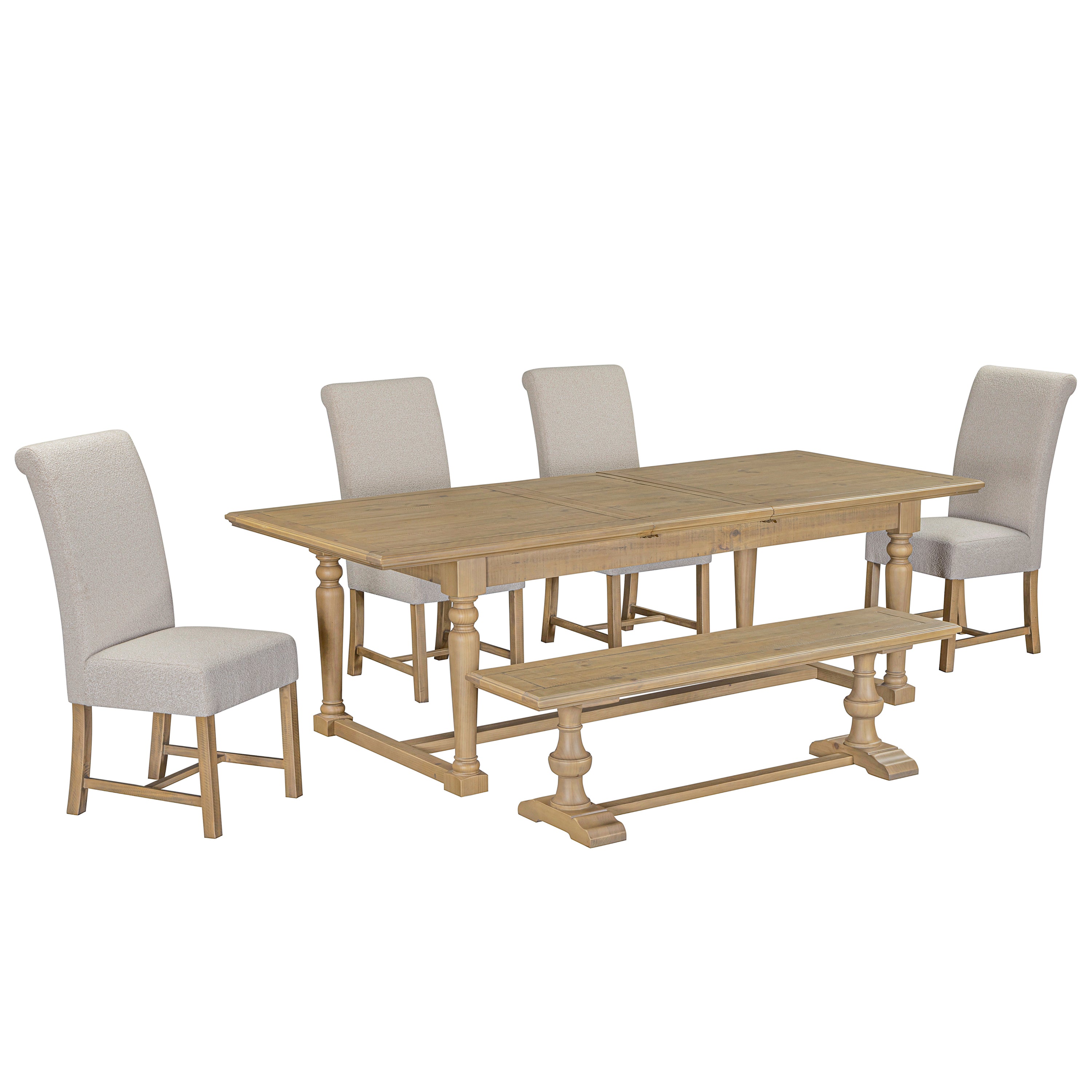 Chateau Rustic 200/250cm Dining Set