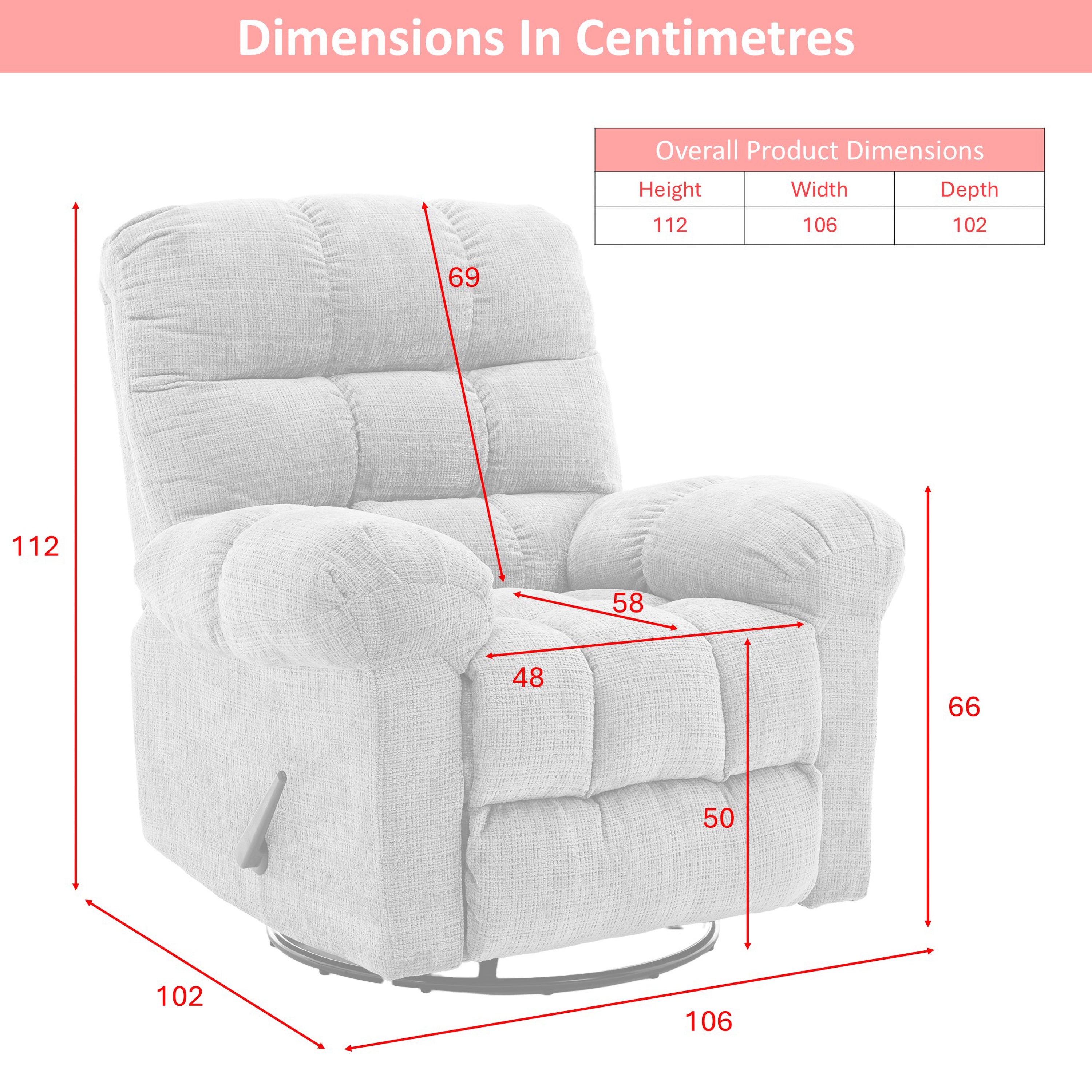 Cloud Recliner 3+1+1 Suite Beige