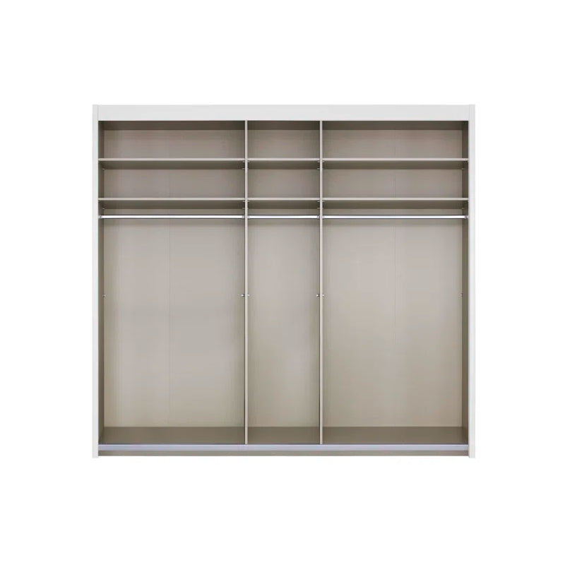 Sovereign Sliderobe - 2.5m in Alpine White finish - Free internal divide