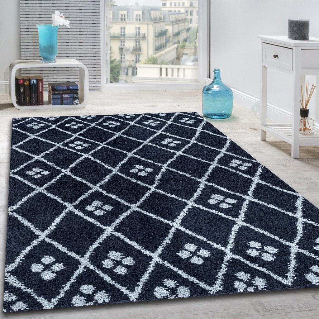 Milo Rug Navy 03 L 160 x 220 EXPRESS DELIVERY 3-5 DAYS