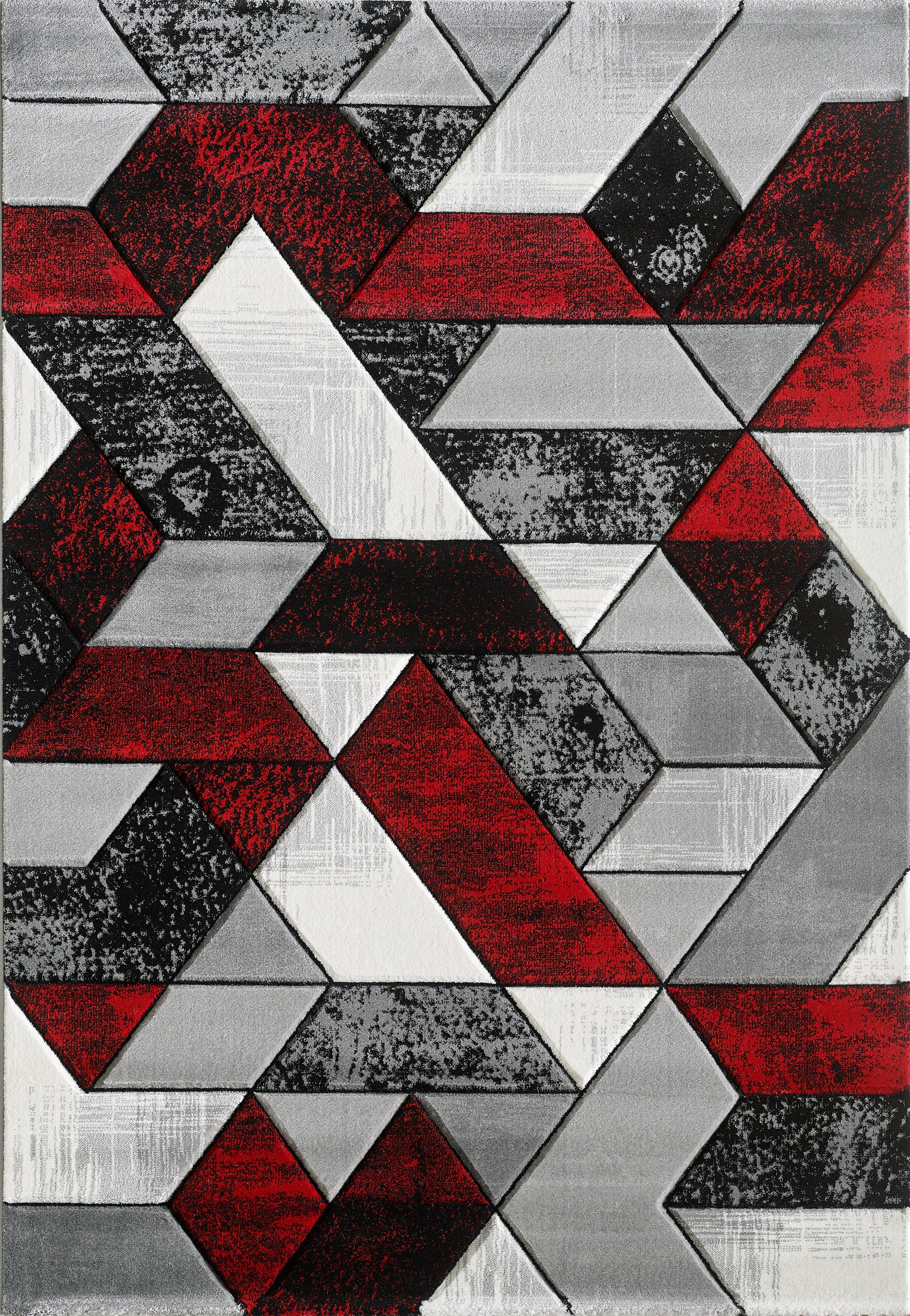 Dakar Rug Red L 160 x 220 EXPRESS DELIVERY 3-5 DAYS