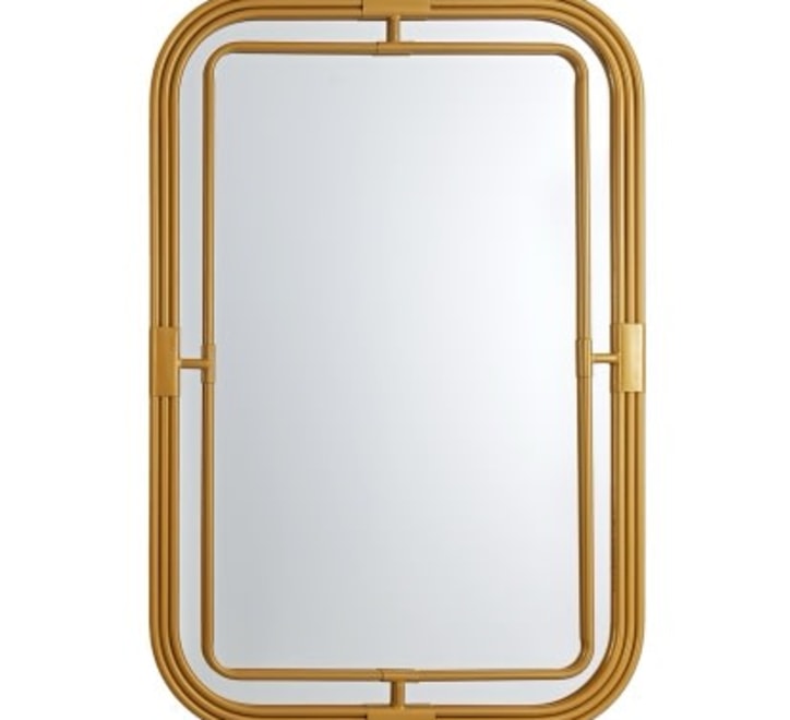 GD014 Rectangular Mirror – 120x80cm with Golden Frame