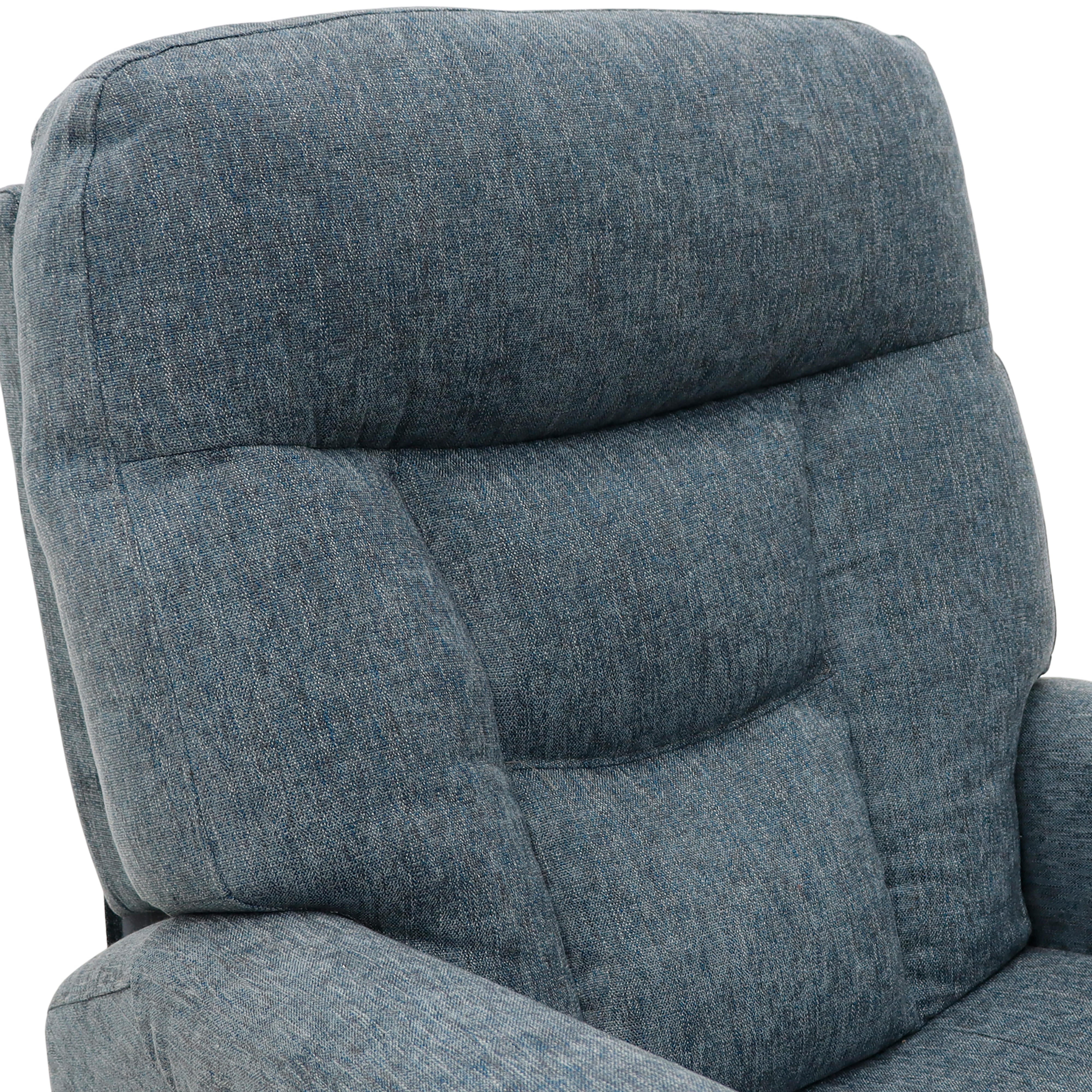Astoria Dual Motor Lift & Tilt Chair – Steel Fabric with USB Charger