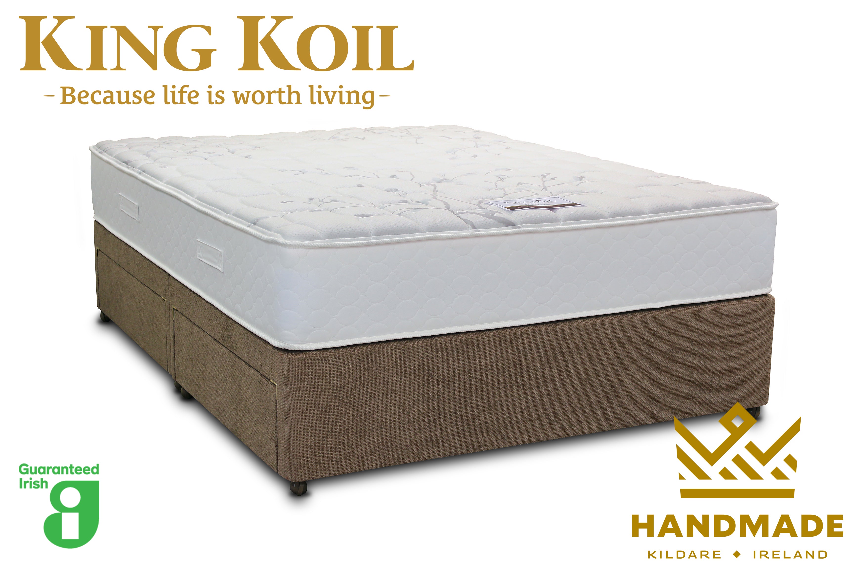 King Koil 6 ft Venus Mattress – Open-Coil Spring System with Chiropractor Endorsement