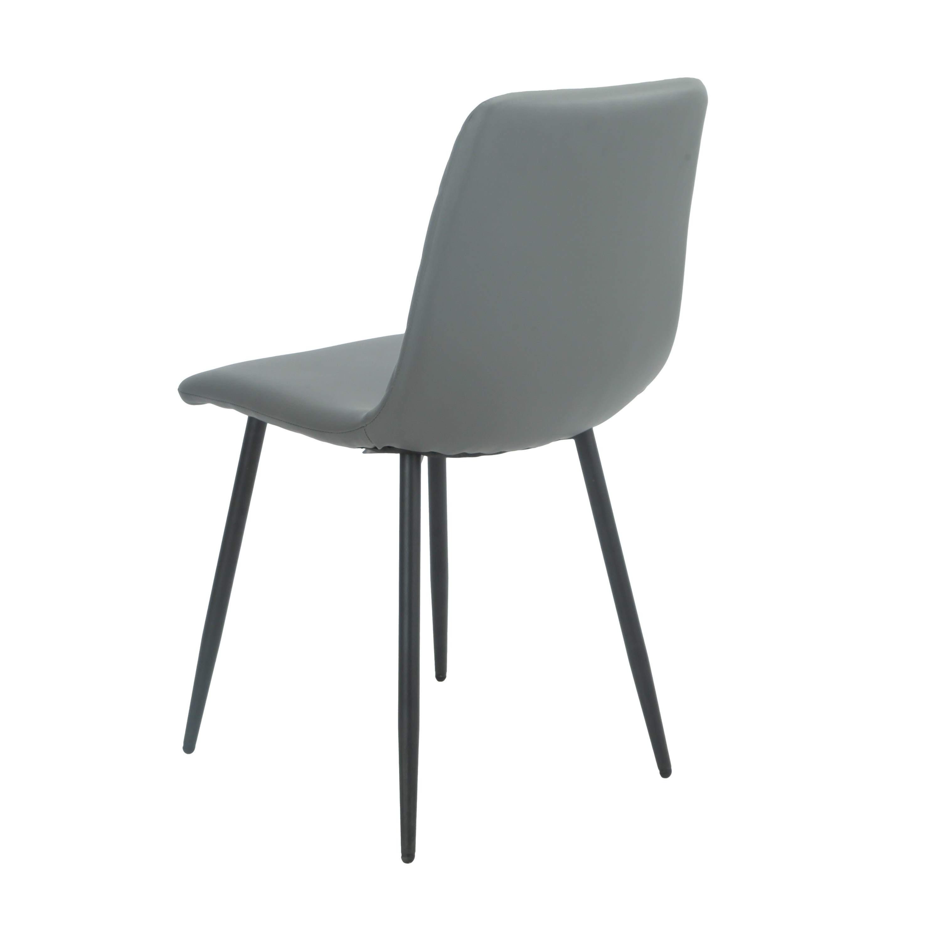 Argenta 90cm Dining Set - Dark Grey Chairs