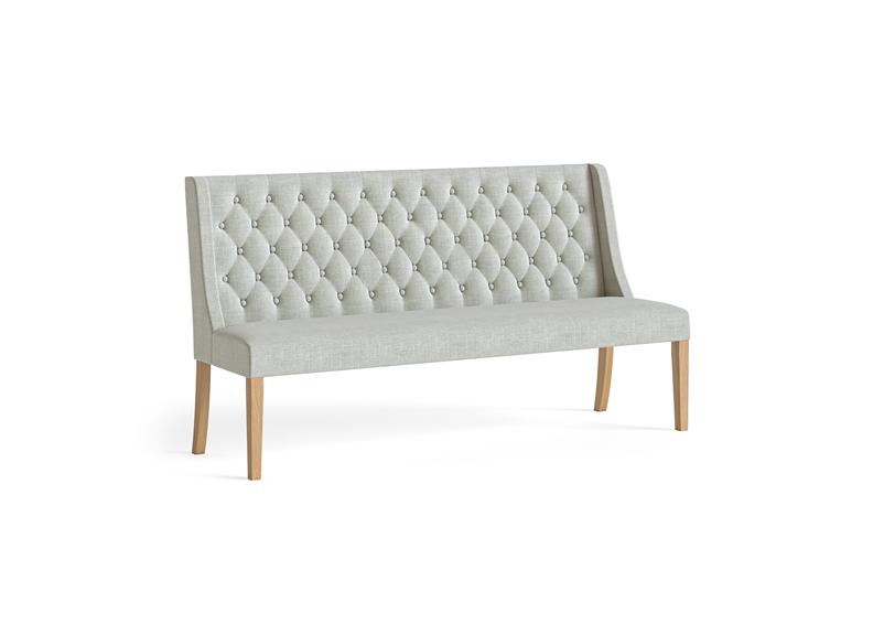 Normandy Dining Sofas | Buttonback Sofa In Three Colour Options