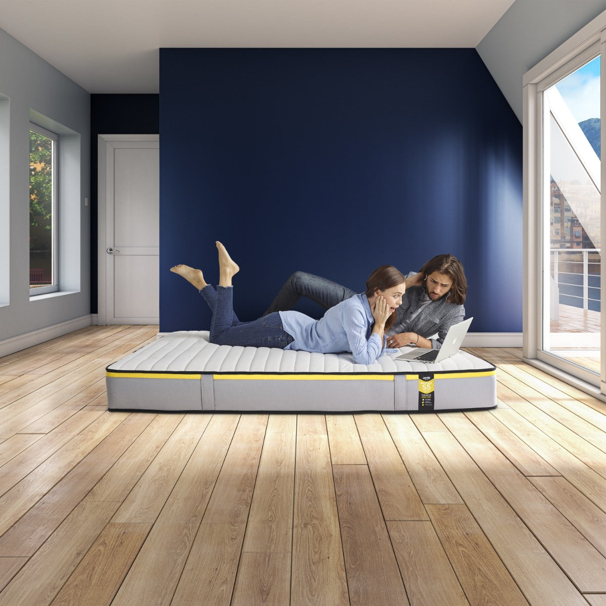 Jay-Be Benchmark S5 Hybrid Eco Friendly Mattress - 3ft