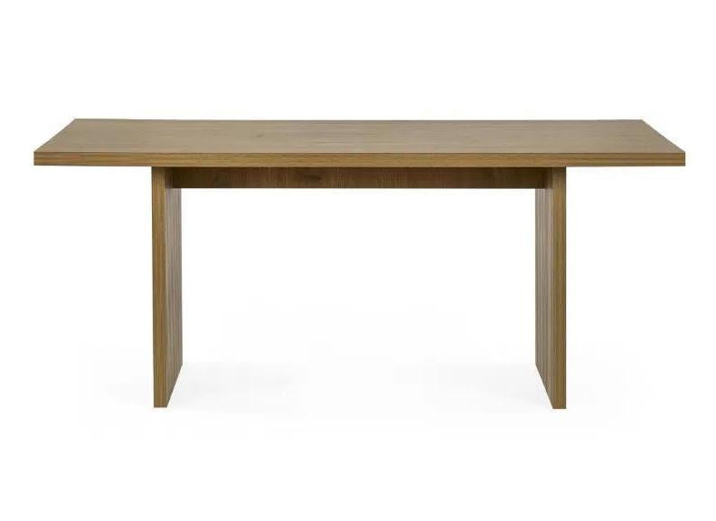 Arundel Dining Table & Four Leonie Chairs – Light Oak Effect with Velvet Upholstery