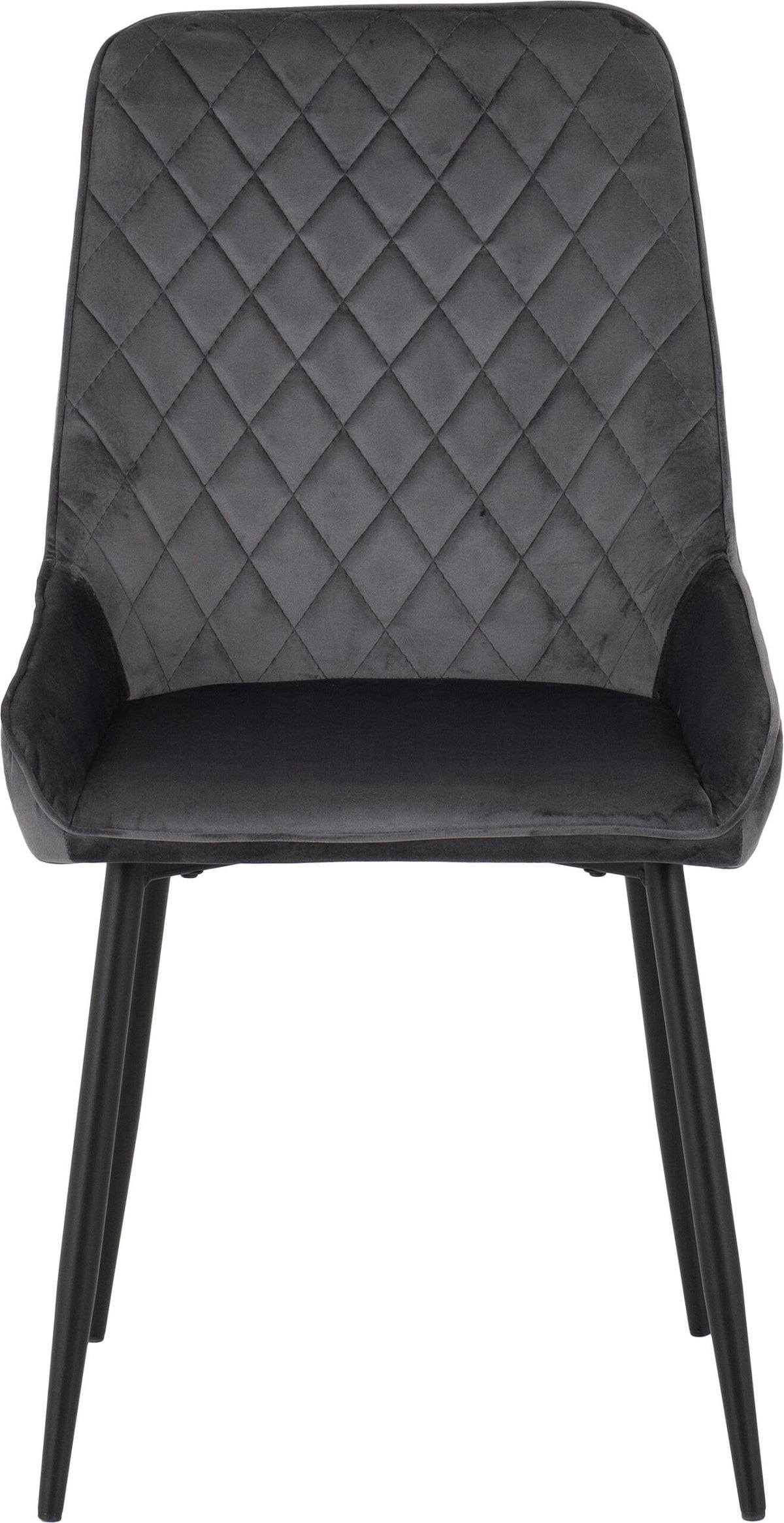 Avery Chair (Box of 2) Grey Velvet