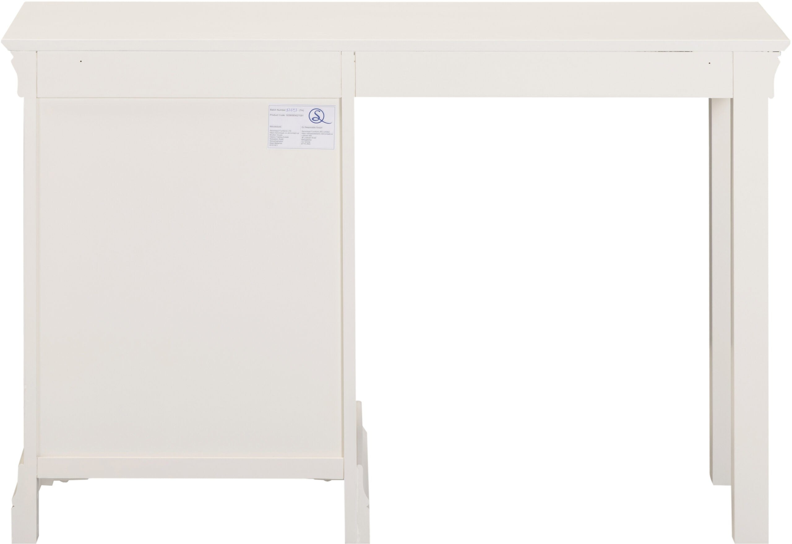 Bordeaux 3 Drawer Dressing Table Ivory