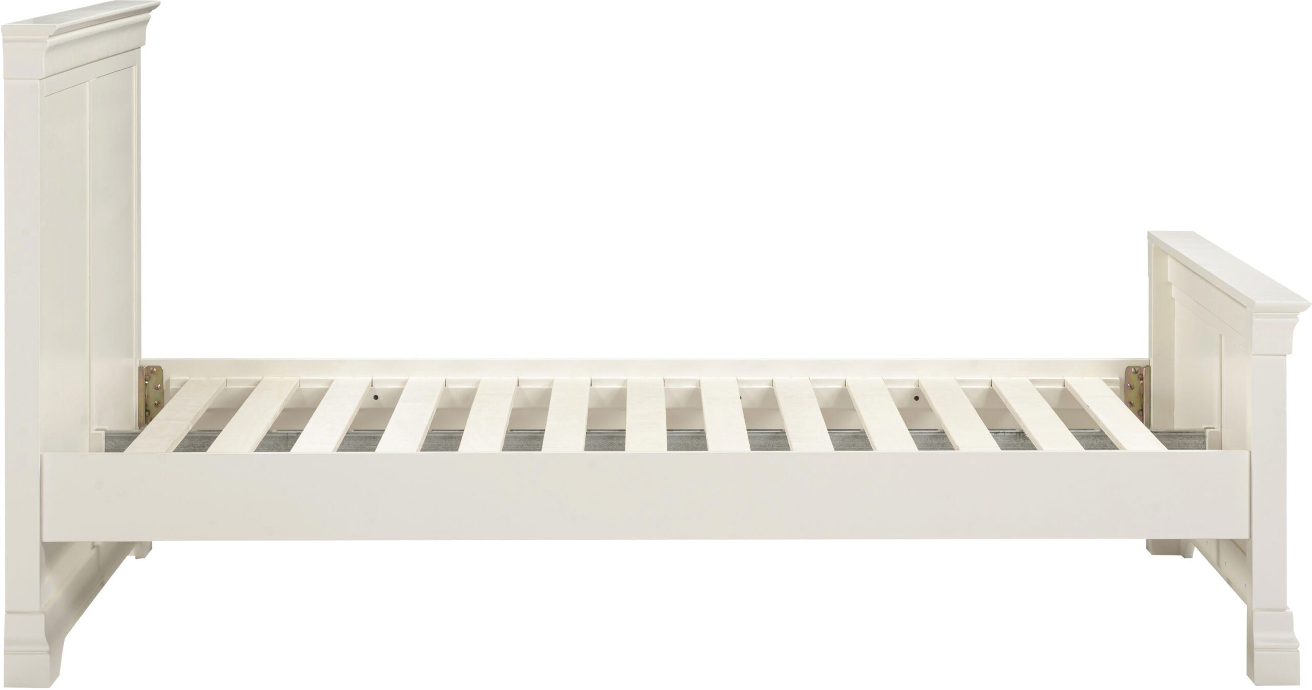 Bordeaux 4'6" Bed High Foot End Ivory