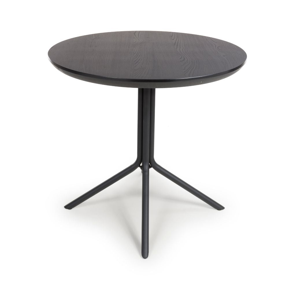 Boston Round Table 800mm - Black - Image 2