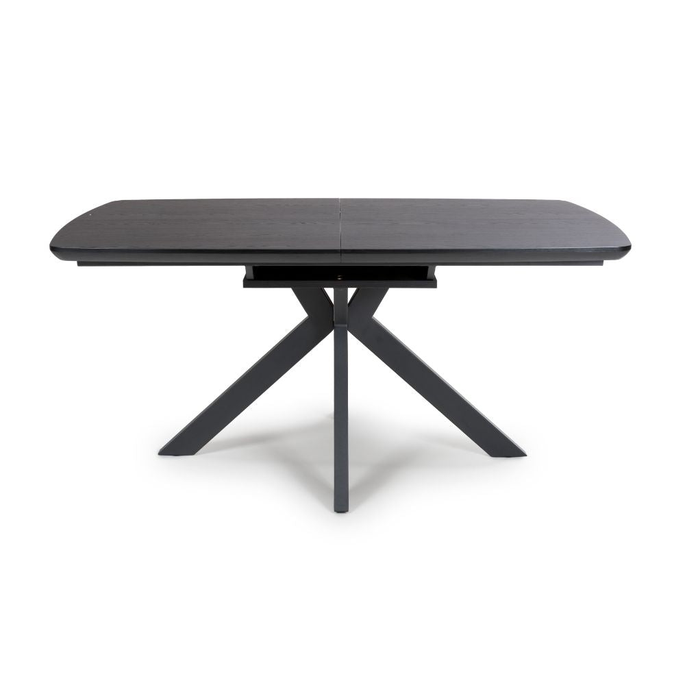 Boston Extending Table 1600-2000mm - Black - Image 3