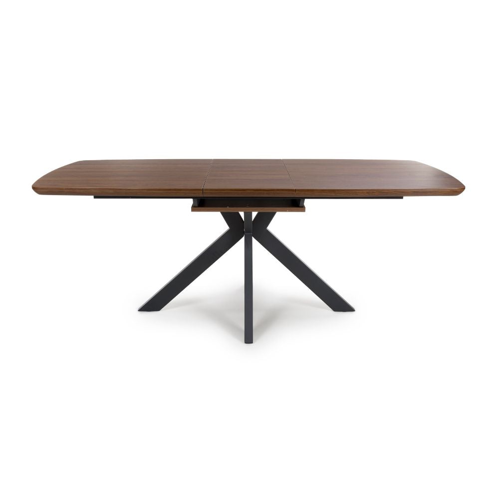 Boston Extending Table 1600-2000mm - Smoked Oak - Image 1