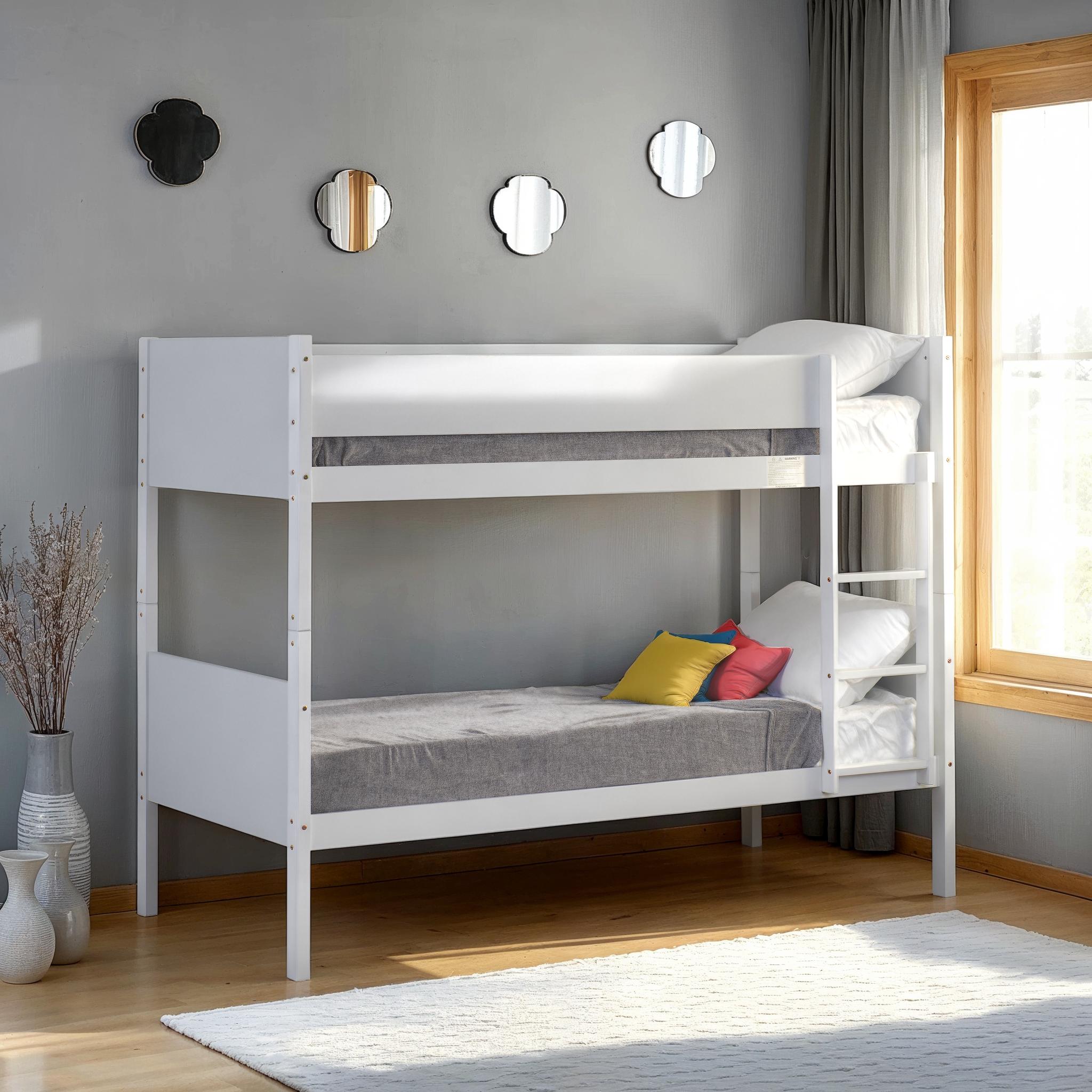 Bruno 3' Bunk Bed White