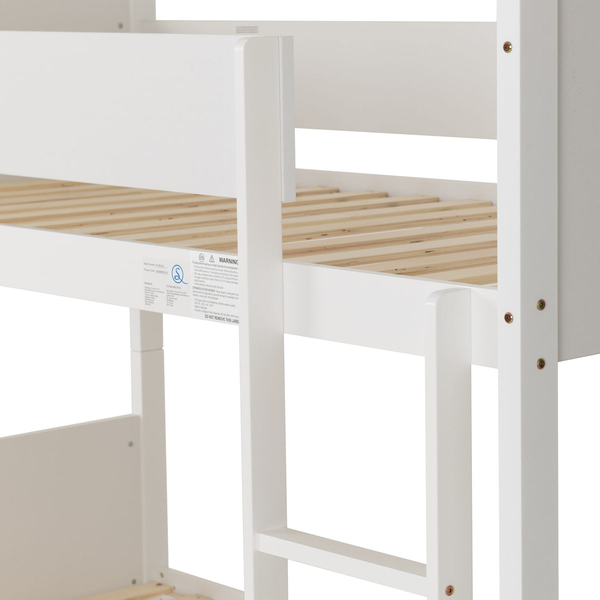 Bruno 3' Bunk Bed White