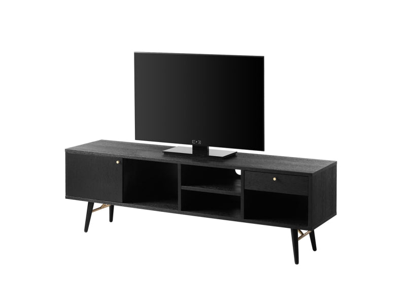 Barcelona Black & Copper 1.5 m Long TV Unit
