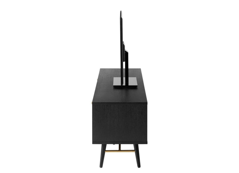 Barcelona Black & Copper 1.5 m Long TV Unit