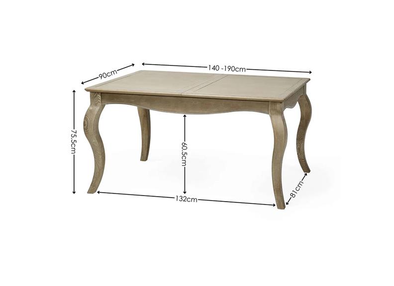 Camille Rectangular Extending Dining Set (Pre-Order Only)