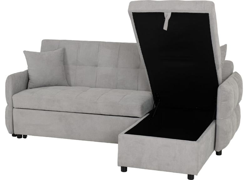 Chelsea Grey Corner Sofa Bed
