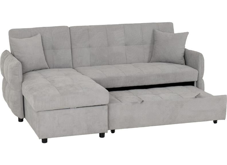 Chelsea Grey Corner Sofa Bed