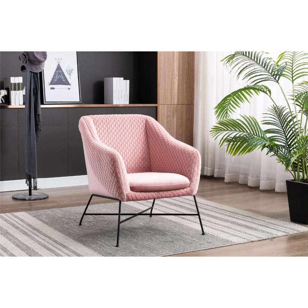 Cleo Chair - Powder Pink - Image 4