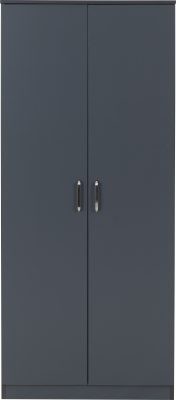 Dakota 2 Door Wardrobe – Modern Bedroom Storage