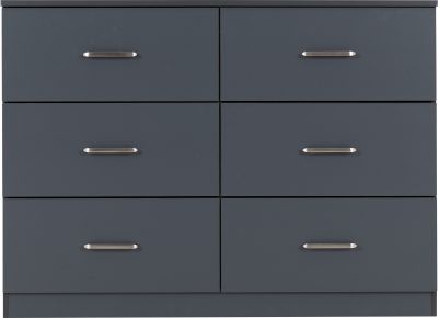 Dakota 6 Drawer Chest – Large Bedroom Storage Unit