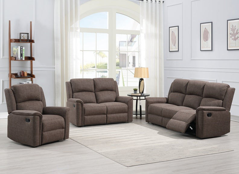 Dartmoor Fabric Reclining 2 Seat Sofa