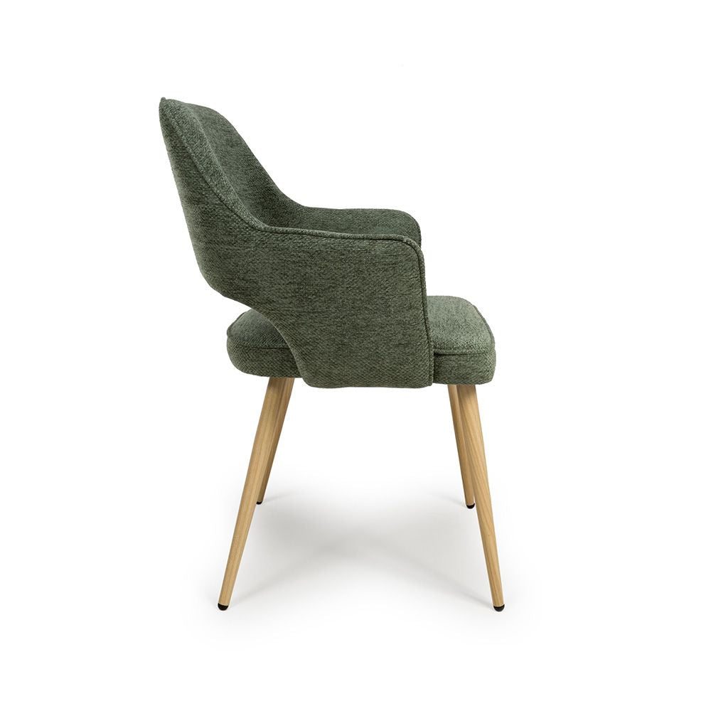 Eden Chair - Set of 2 - Green - Image 4