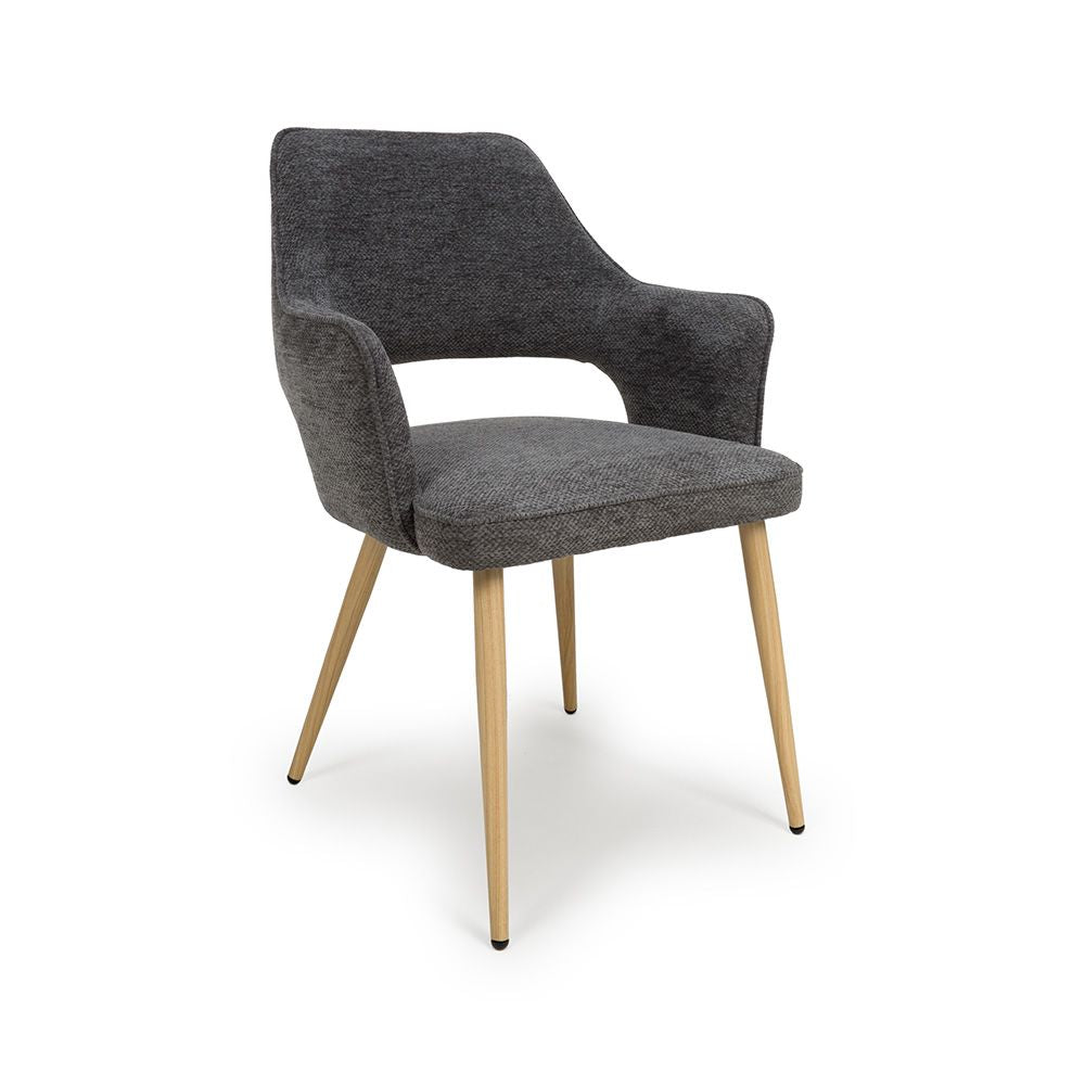Eden Chair - Set of 2 - Grey - Image 2