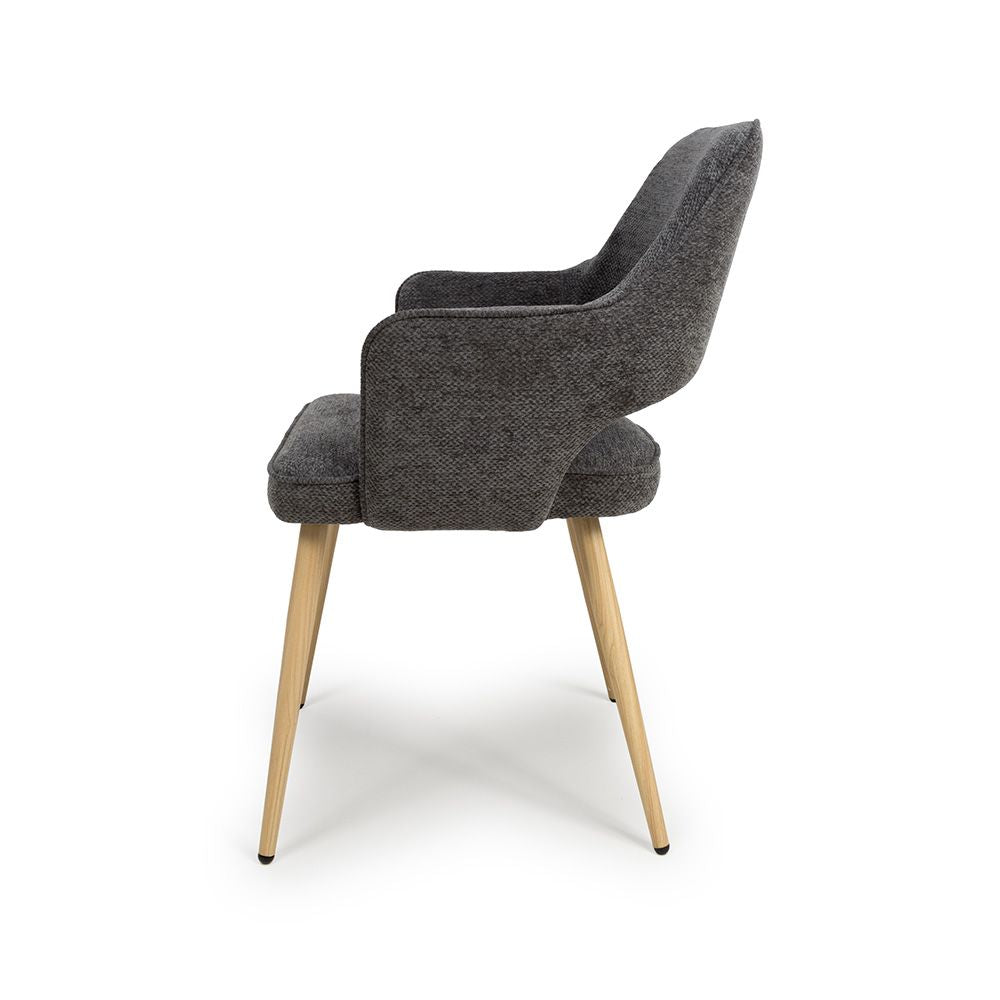 Eden Chair - Set of 2 - Grey - Image 6
