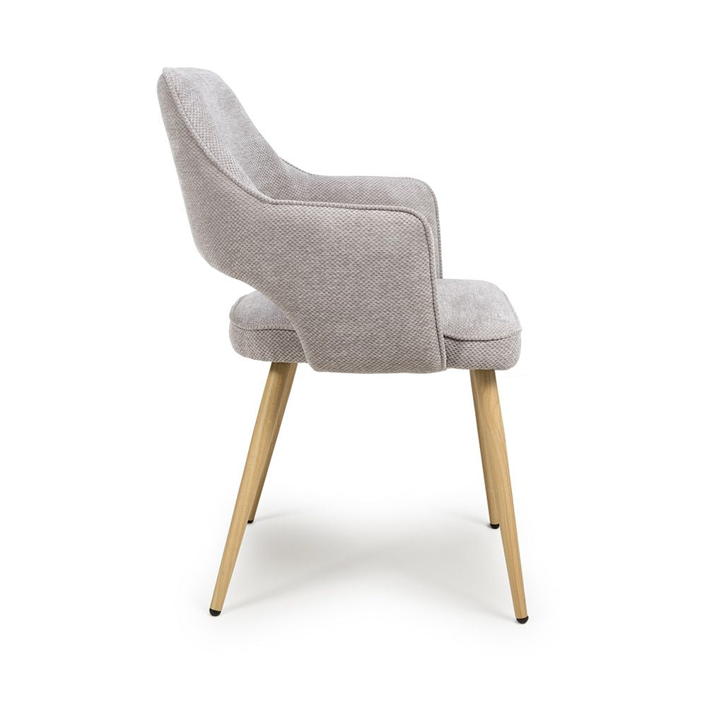 Eden Chair - Set of 2 - Pewter - Image 3