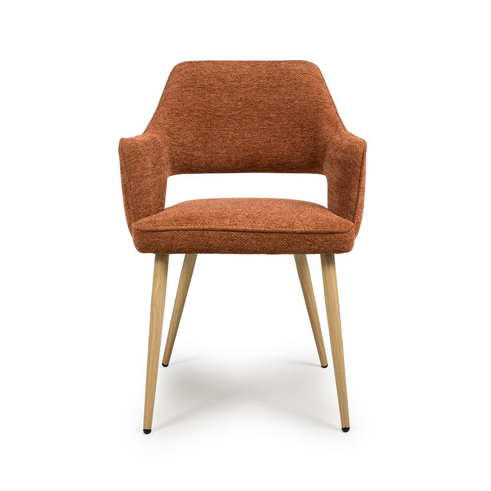 Eden Chair - Set of 2 - Rust - Image 1