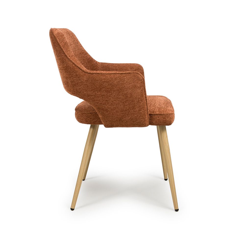 Eden Chair - Set of 2 - Rust - Image 3