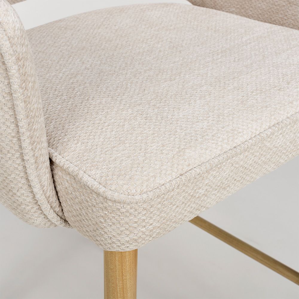 Eden Bar Chair - Set of 2 - Natural - Image 6
